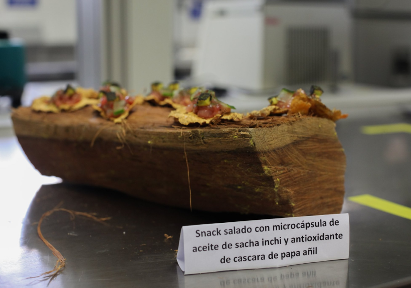 Microencapsulación de aceites de sacha inchi