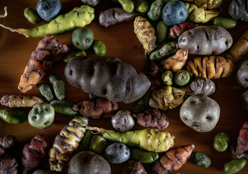 Pruebe las papas picantes de Perú